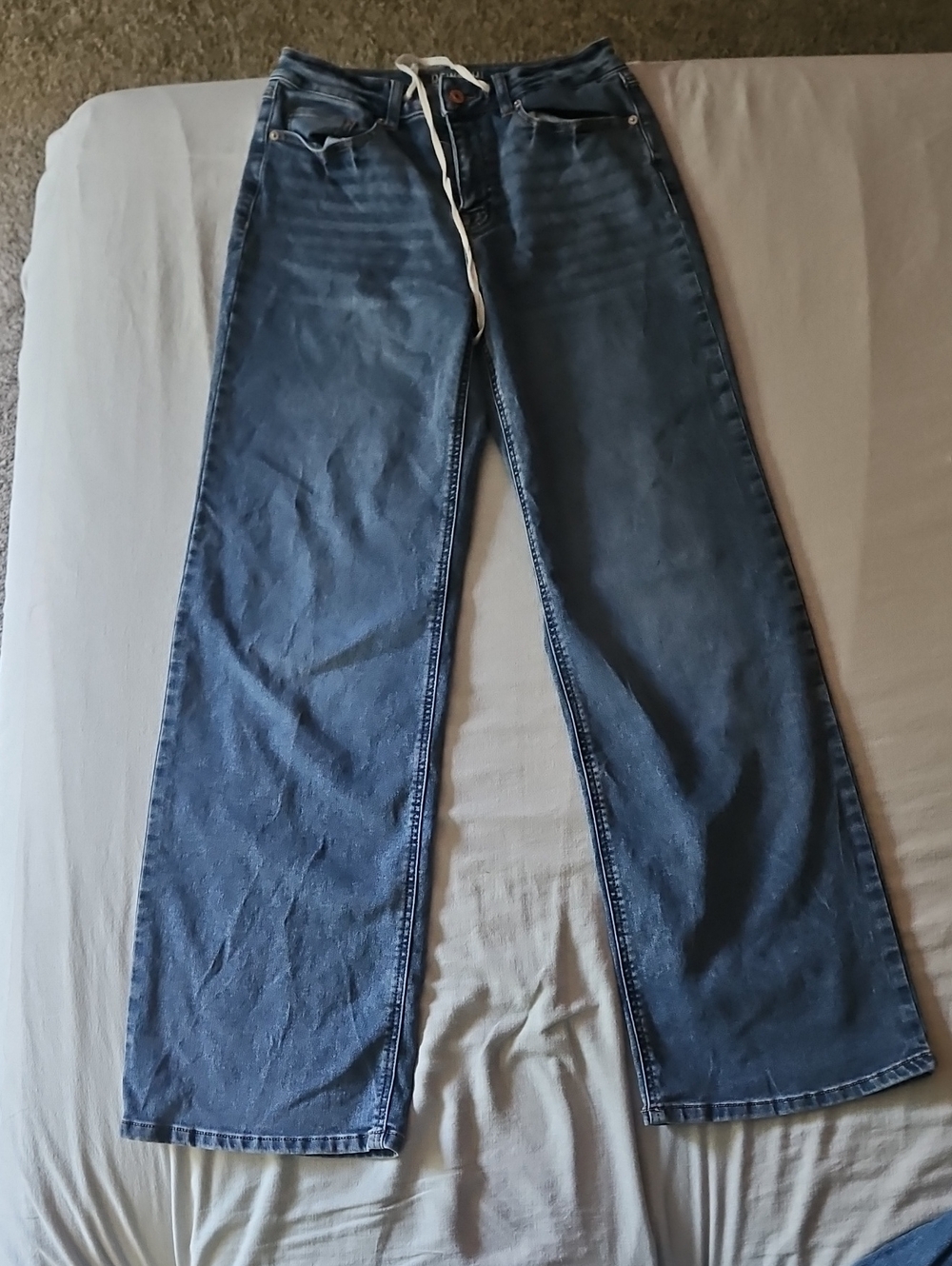 Rewash Dark Blue Bootcut Jeans